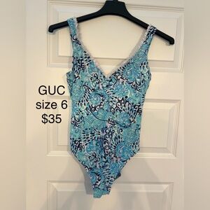 Lilly Pulitzer swim suit one piece